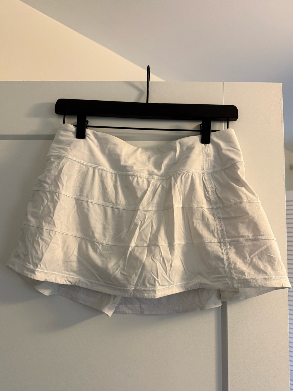 White Lululemon Skort - Classic Tennis Skirt